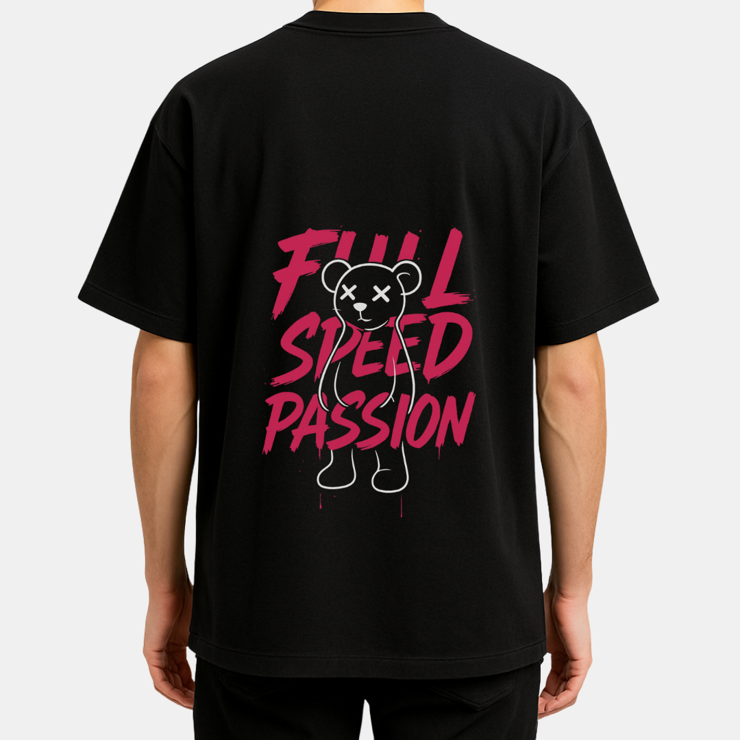 Full Speed Passion Oversized T-Shirt